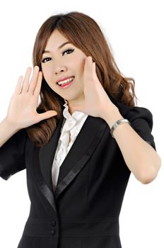 Asian woman. Smiling Asian Educational / Business woman.