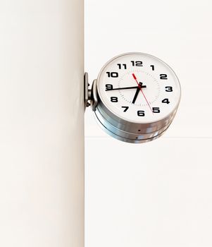 Time concept with watch or clock