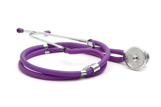 stethoscope isolated on white background