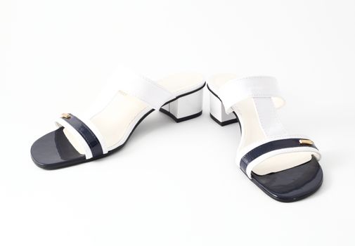women's sandals isolared on white