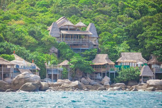 mountain resort and sea in Thailand