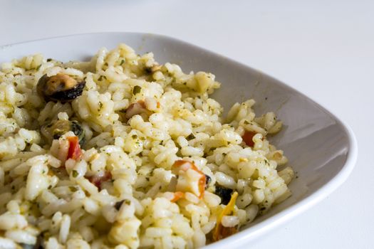 seafood risotto