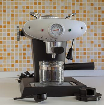 View of coffee Maker in the kitchen