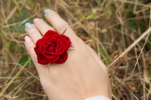 Flowers ring