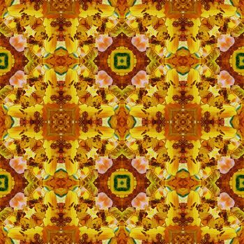 Seamless background, artistic abstract colorful pattern, painting in oils
