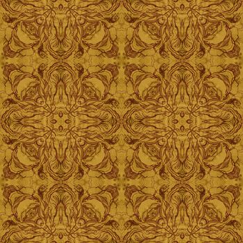 Seamless artistic background, abstract graphic pattern on wooden veneer