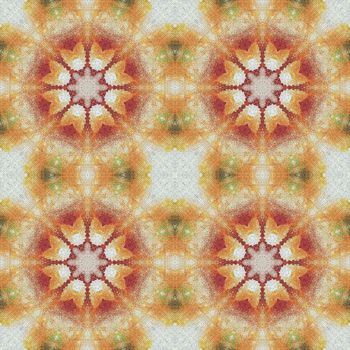 Artistic background, seamless abstract floral pattern, paintings on canvas