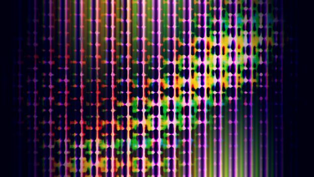 TV Noise 0741. Abstract digital data forms.