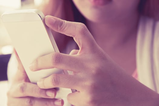 Teenagers With Mobile Phone