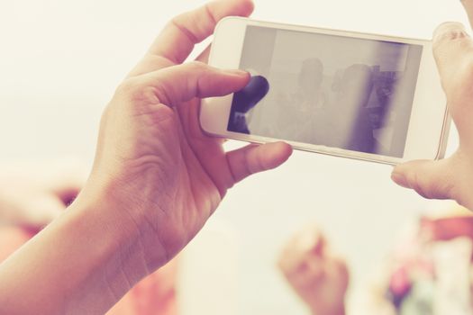 Teenagers With Mobile Phone