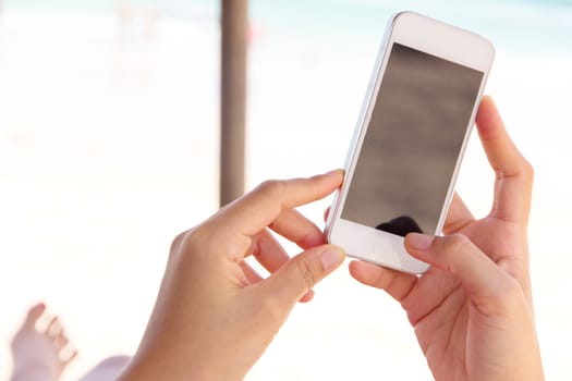 Teenagers With Mobile Phone