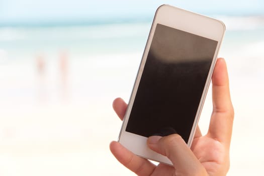 Teenagers With Mobile Phone