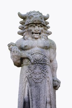 statue of pagan god Radegast, Czech republic