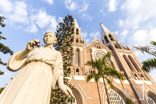 Saint mary cathedral. Yangon. Myanmar.