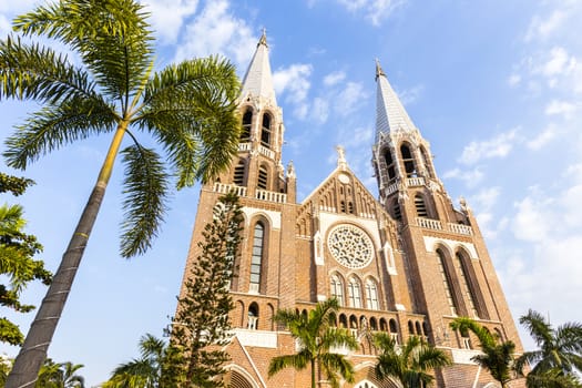 Saint mary cathedral. Yangon. Myanmar.