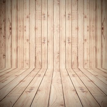 Brown wood planks floor texture and background wallpaper