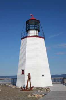 Lighthouse in St. Andrews by the Sea, New Brunswick, Maritimes, Canada