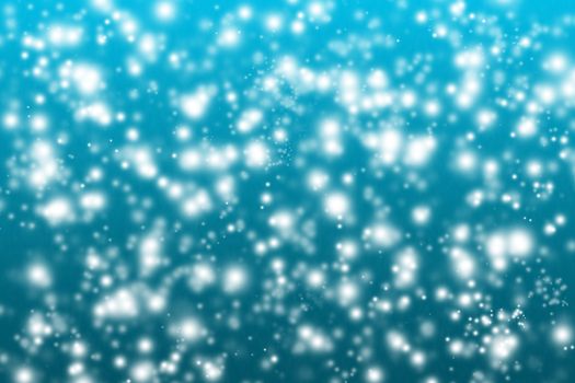Falling snow from the sky abstract background.