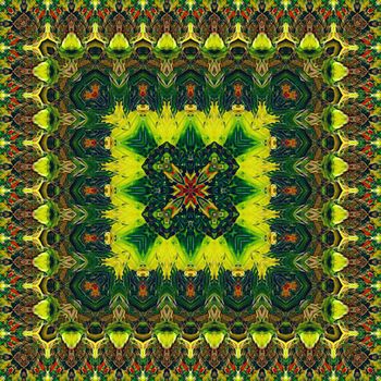 Seamless background, artistic abstract colorful pattern, painting in oils