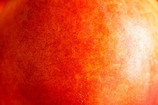 close up macro of orande fresh nectarine texture