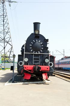 Photo of Russian rail road locomotive in Samara