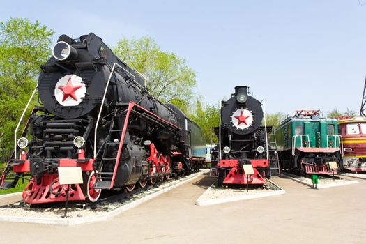 Photo of Russian rail road locomotive in Samara