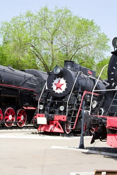 Photo of Russian rail road locomotive in Samara