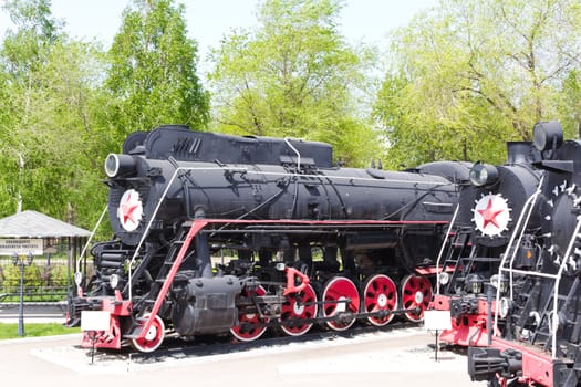 Photo of Russian rail road locomotive in Samara