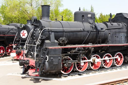 Photo of Russian rail road locomotive in Samara