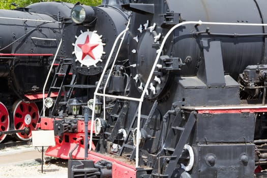 Photo of Russian rail road locomotive in Samara
