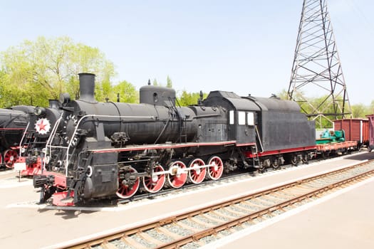 Photo of Russian rail road locomotive in Samara