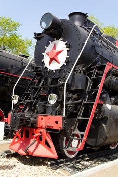 Photo of Russian rail road locomotive in Samara