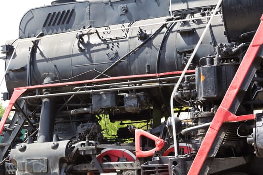 Photo of Russian rail road locomotive in Samara