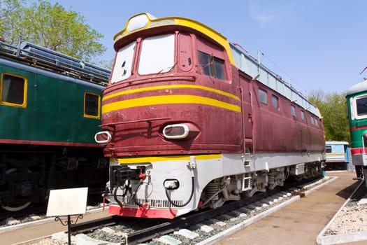 Photo of Russian rail road locomotive in Samara