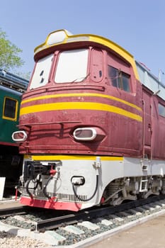Photo of Russian rail road locomotive in Samara