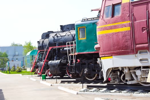 Photo of Russian rail road locomotive in Samara
