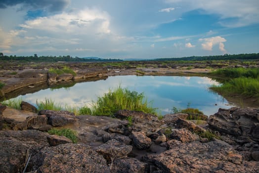3000 bok ,Sam pan bok, Ubon-ratchathani, Grand Canyon of Thailand.