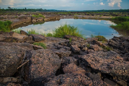 3000 bok ,Sam pan bok, Ubon-ratchathani, Grand Canyon of Thailand.