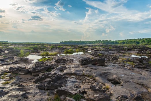 3000 bok ,Sam pan bok, Ubon-ratchathani, Grand Canyon of Thailand.