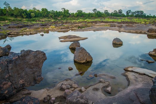 3000 bok ,Sam pan bok, Ubon-ratchathani, Grand Canyon of Thailand.