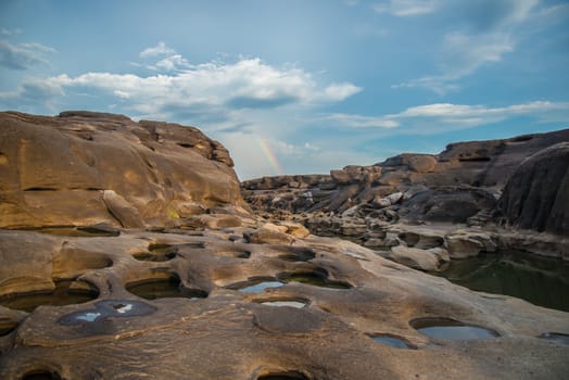 3000 bok ,Sam pan bok, Ubon-ratchathani, Grand Canyon of Thailand.