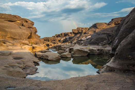 3000 bok ,Sam pan bok, Ubon-ratchathani, Grand Canyon of Thailand.