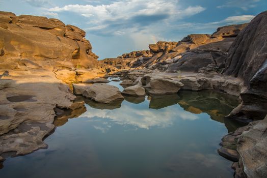 3000 bok ,Sam pan bok, Ubon-ratchathani, Grand Canyon of Thailand.