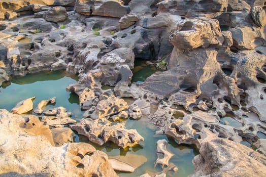3000 bok ,Sam pan bok, Ubon-ratchathani, Grand Canyon of Thailand.