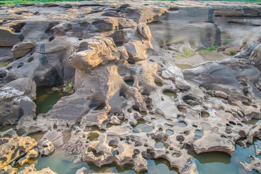 3000 bok ,Sam pan bok, Ubon-ratchathani, Grand Canyon of Thailand.