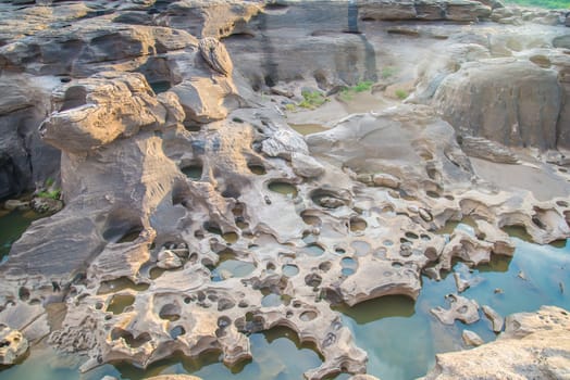 3000 bok ,Sam pan bok, Ubon-ratchathani, Grand Canyon of Thailand.