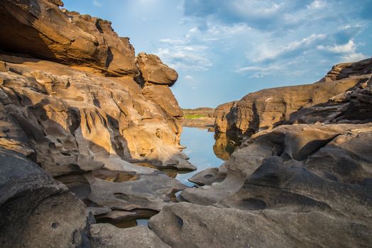 3000 bok ,Sam pan bok, Ubon-ratchathani, Grand Canyon of Thailand.