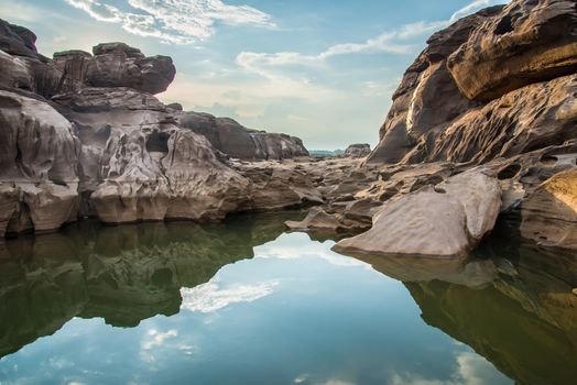 3000 bok ,Sam pan bok, Ubon-ratchathani, Grand Canyon of Thailand.