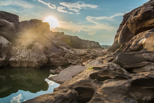 3000 bok ,Sam pan bok, Ubon-ratchathani, Grand Canyon of Thailand.