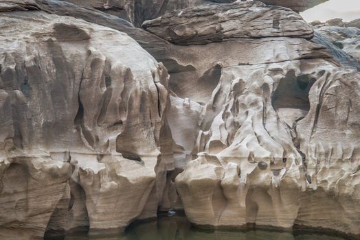 3000 bok ,Sam pan bok, Ubon-ratchathani, Grand Canyon of Thailand.